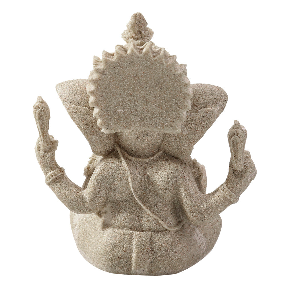 Lndian Elephant-headed God With A Pyramid Of stone POTS