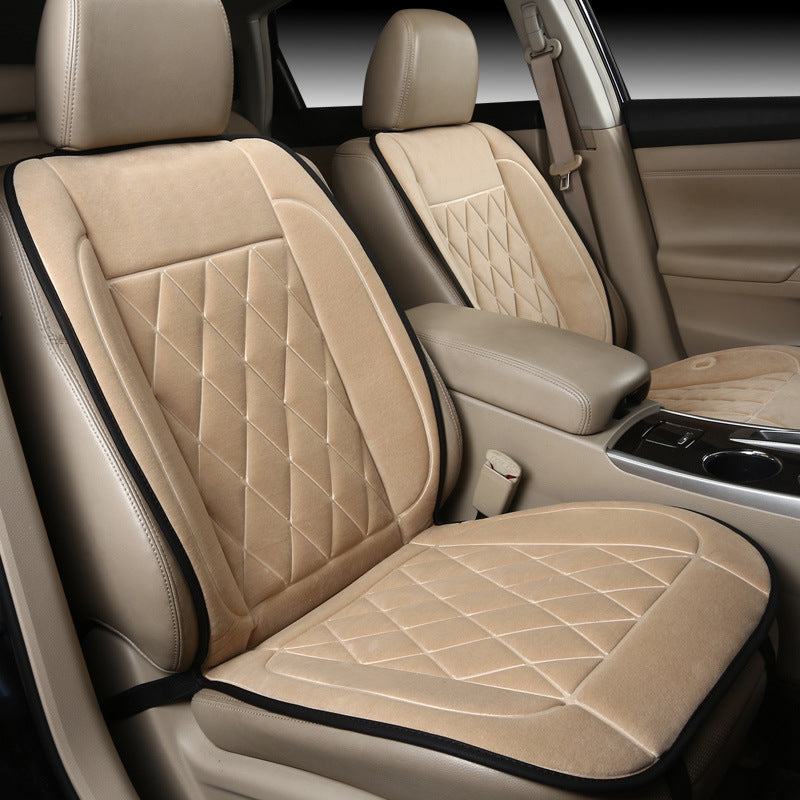 Winter car heating cushion