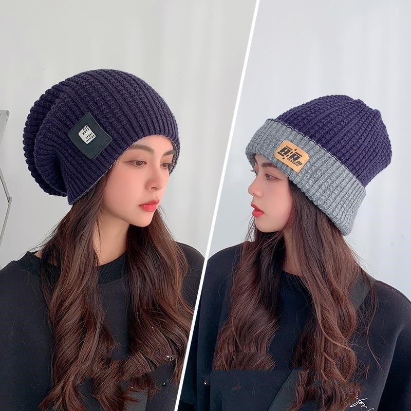 Winter All-match Baotou Women Winter Earmuffs Warm Knitting Needle