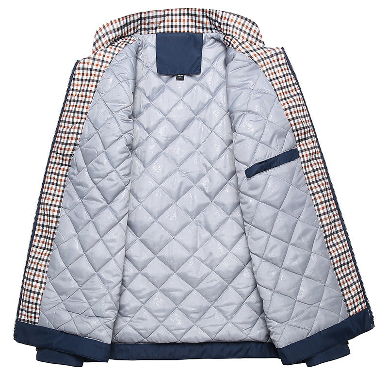 Winter Thick Business Casual Stand Collar Jacket