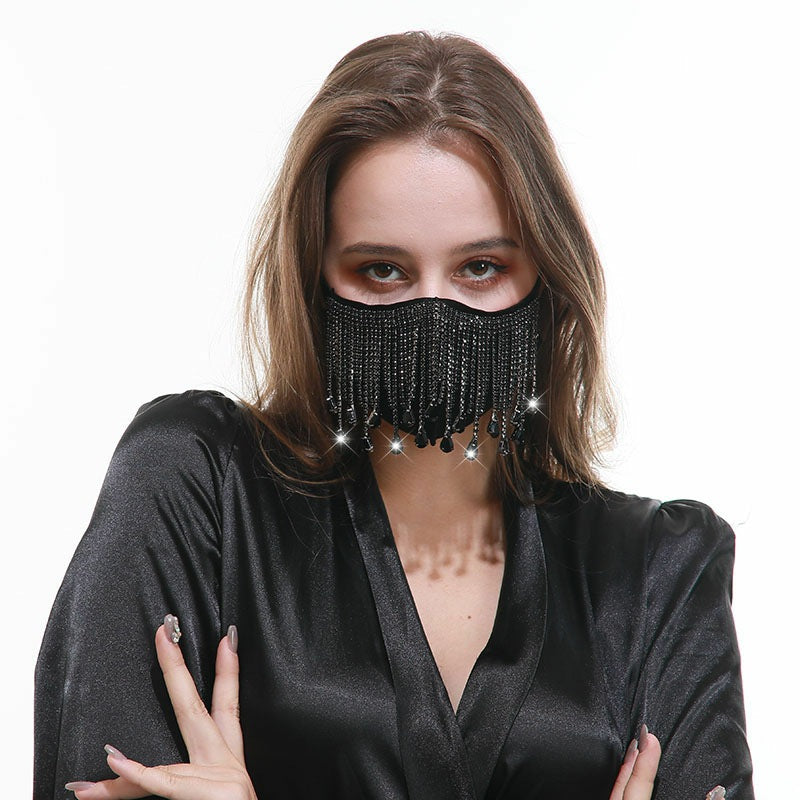 European and American personality decorative cloth masks