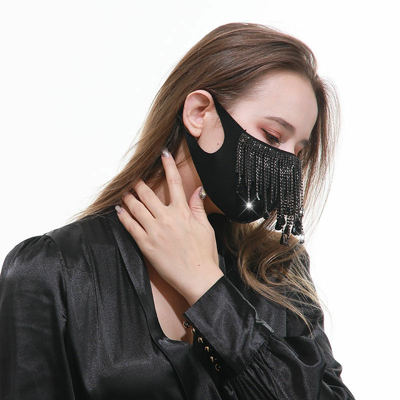 European and American personality decorative cloth masks