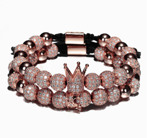 Luxurious bracelets with charms for men bracelet handmade jewelry woman's gift