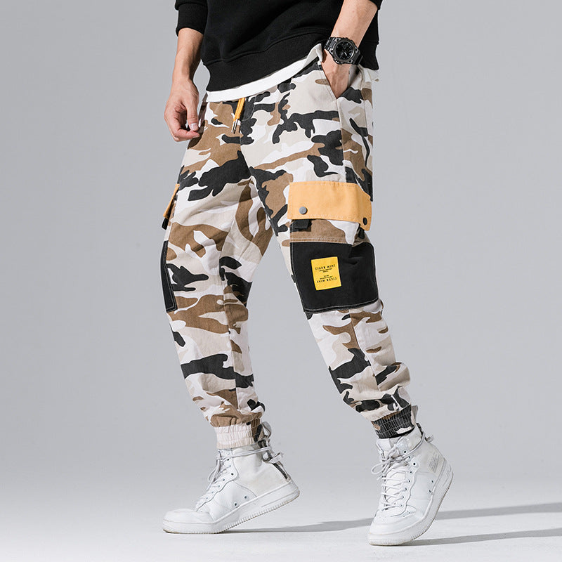 Multi-Pocket Hip Hop Cargo Pants