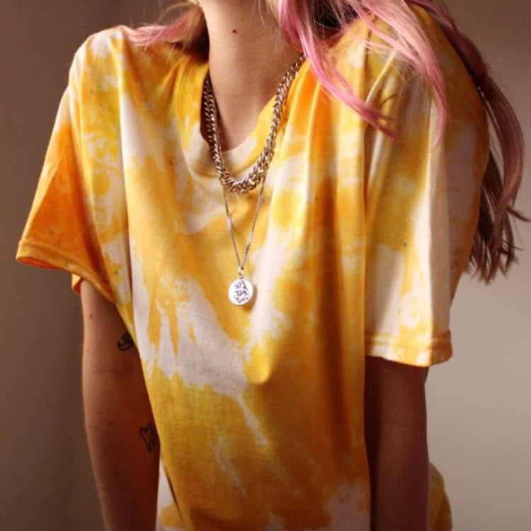New Women's Clothing Casual Round Neck Short-sleeved