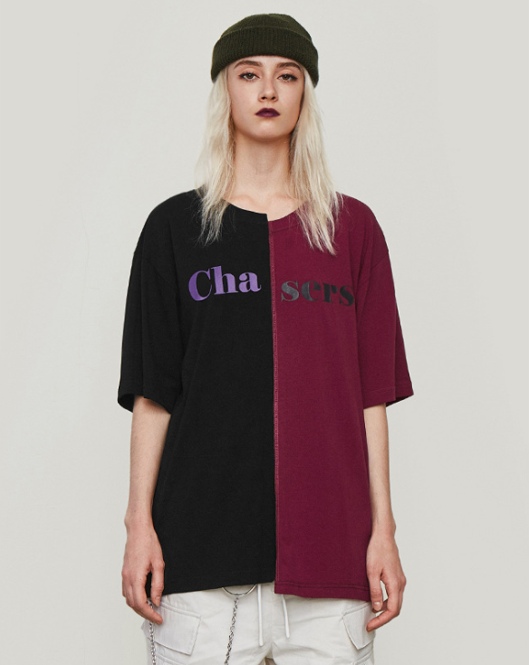 INF Men S Wear Yellow Brand New Spring And Summer 2009 Fashion Brand Asymmetrical Stitching Letter Printing