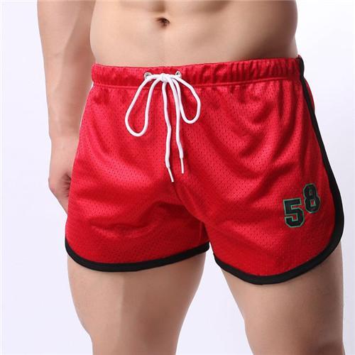 Mesh Boxer Shorts With Penis Pouch