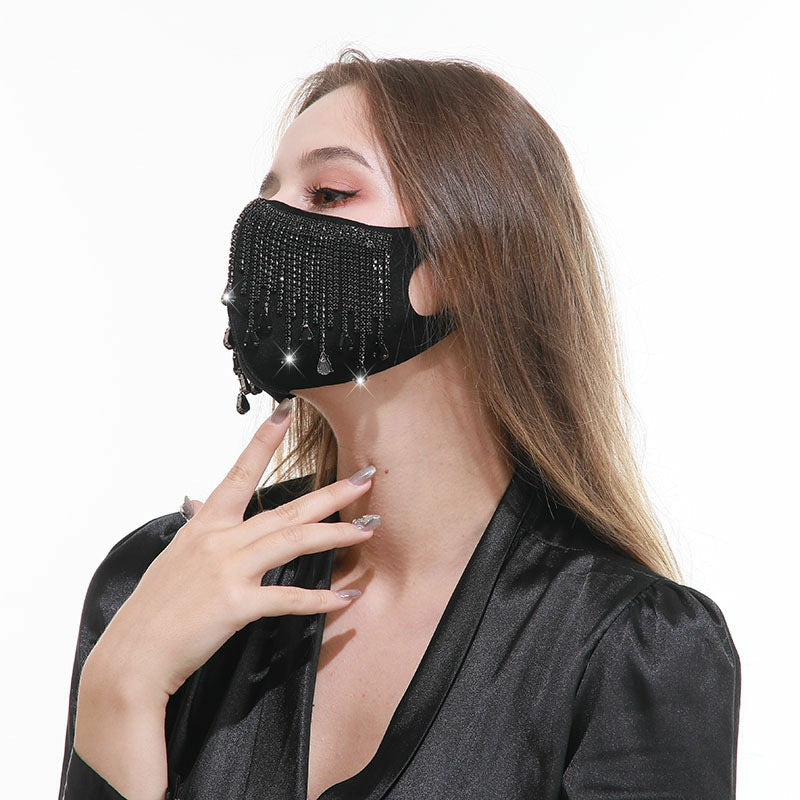 European and American personality decorative cloth masks
