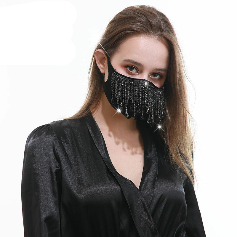 European and American personality decorative cloth masks