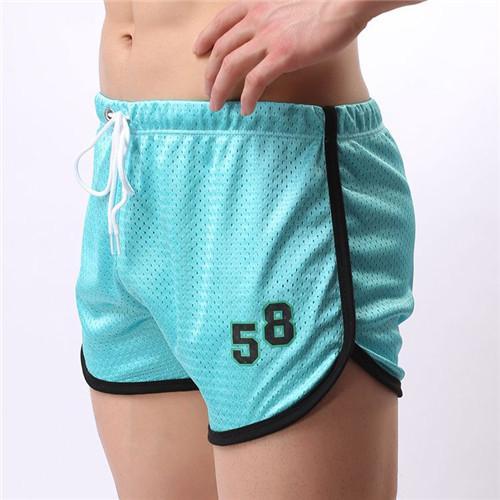 Mesh Boxer Shorts With Penis Pouch