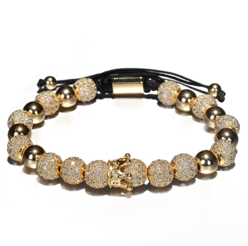 Luxurious bracelets with charms for men bracelet handmade jewelry woman's gift