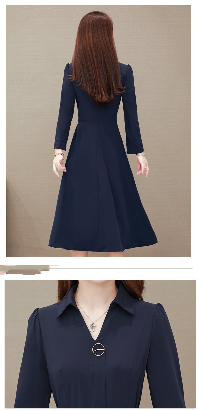 Mid-length Skirt For Mothers With A Slim Waist