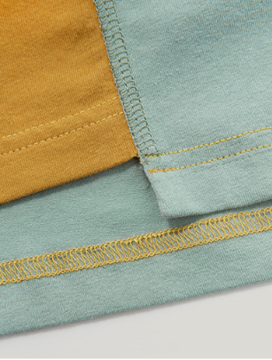 INF Men S Wear Yellow Brand New Spring And Summer 2009 Fashion Brand Asymmetrical Stitching Letter Printing