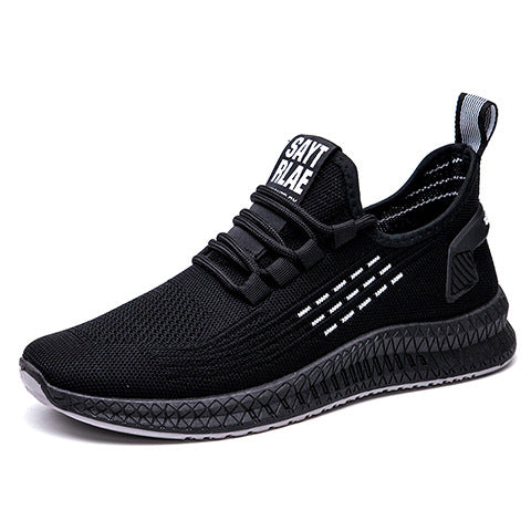 Men's sports shoes flying three bars casual men's shoes