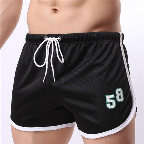 Mesh Boxer Shorts With Penis Pouch