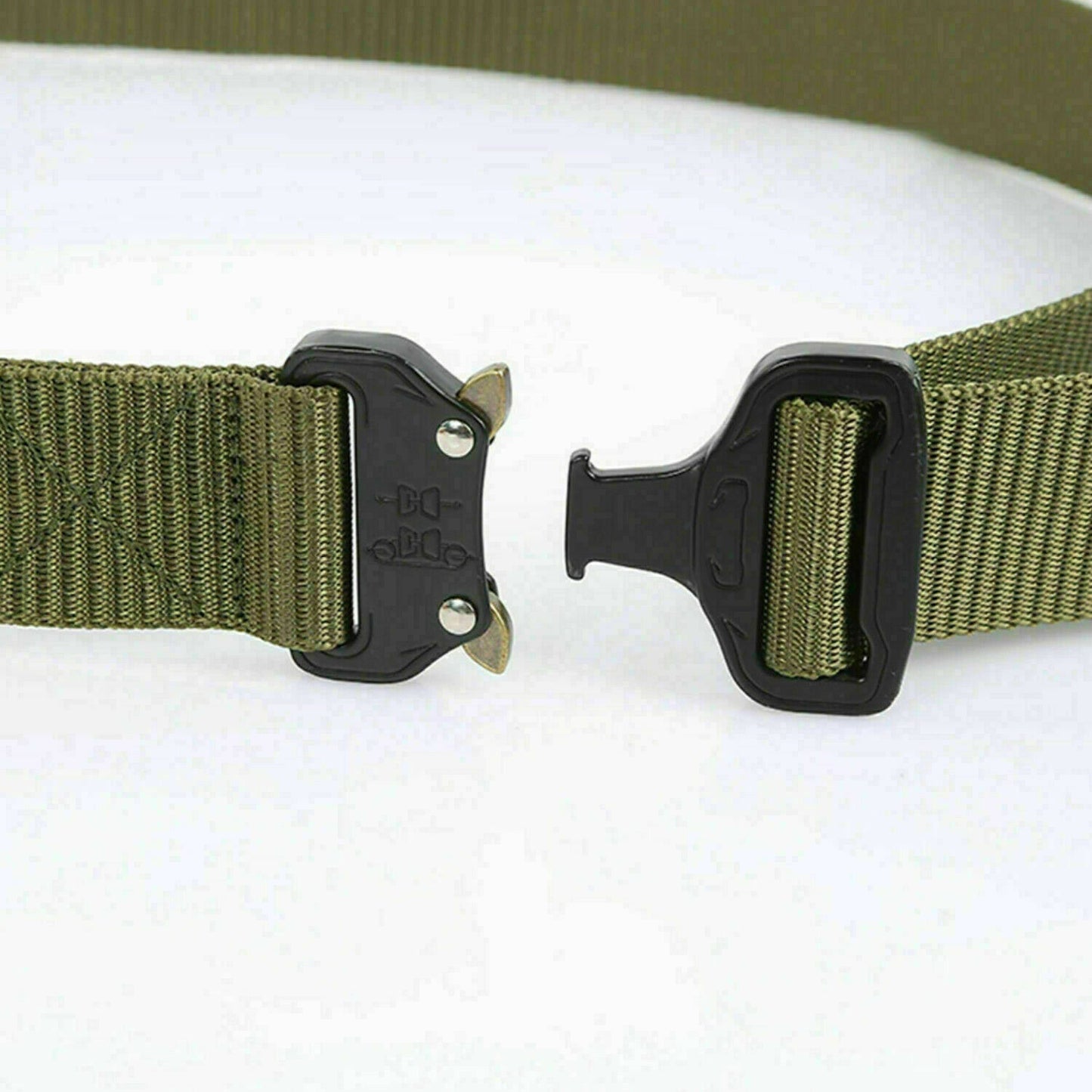 Military Tactical Belt Heavy Duty Security Working Utility Nylon Army Waistband