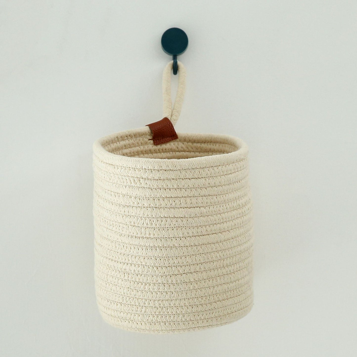 Nordic Minimalist Cotton Rope Desktop Storage Basket