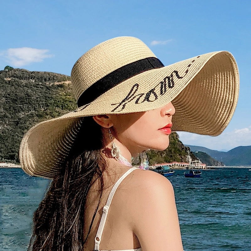 Protection Travel Casual Straw Hat