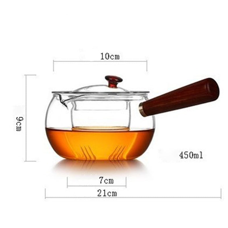 Heat-resistant Glass Tea Set Teapot