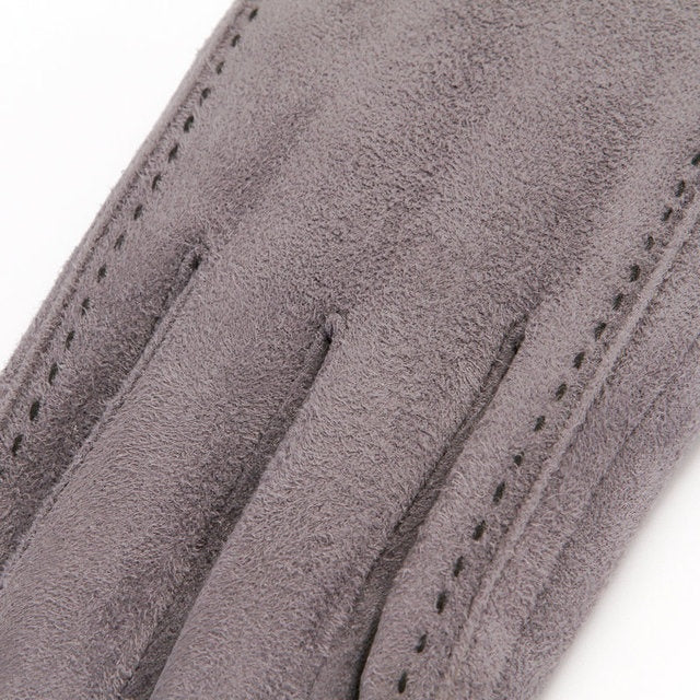 Suede Winter Men's Gloves