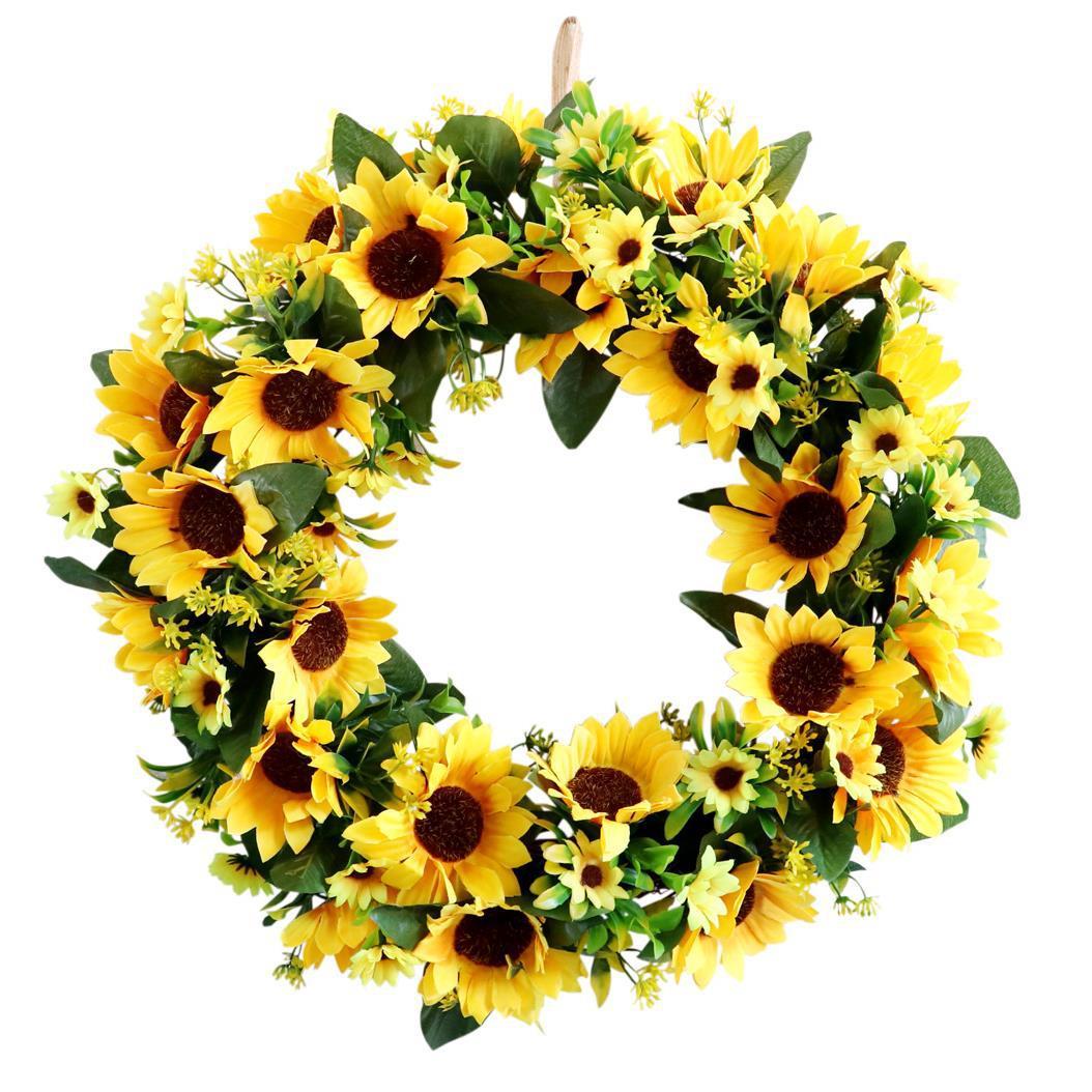 Simulation Sunflower Home Garland Door Decoration