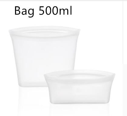 Food Silicone Bag Fresh-keeping Storage Box