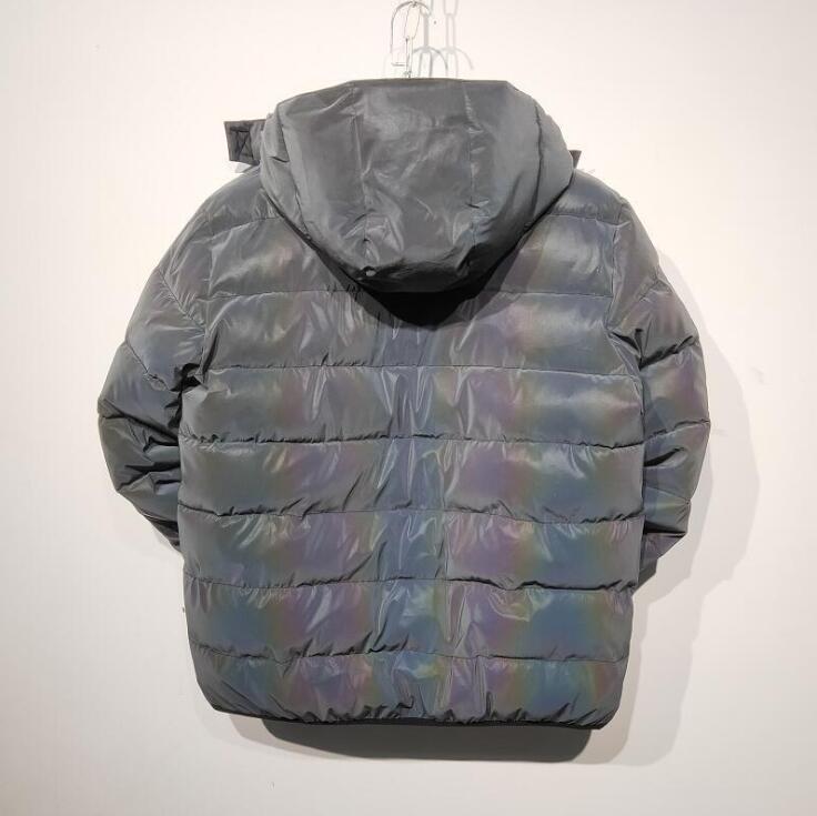 Rainbow reflection winter jacket