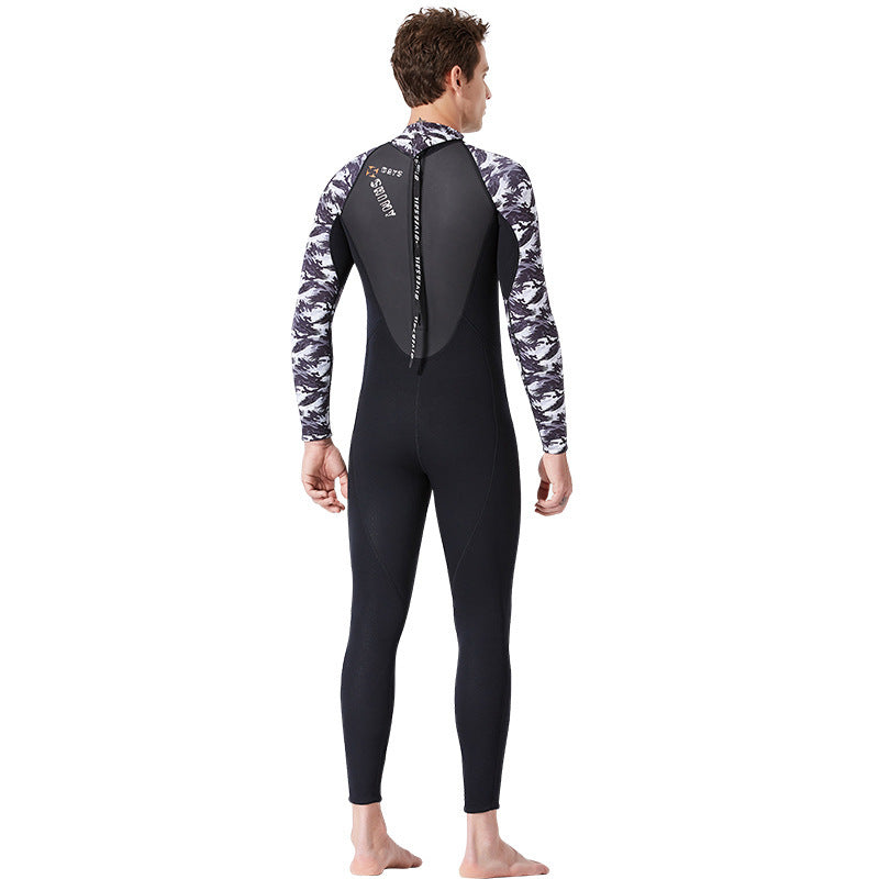 Warm Couple Snorkeling Surfing Suit