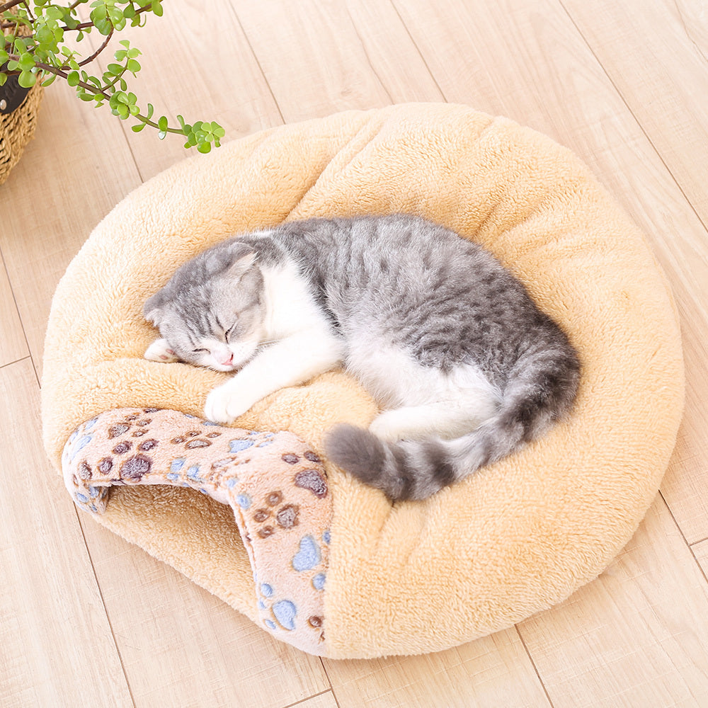 Pet winter plush nest