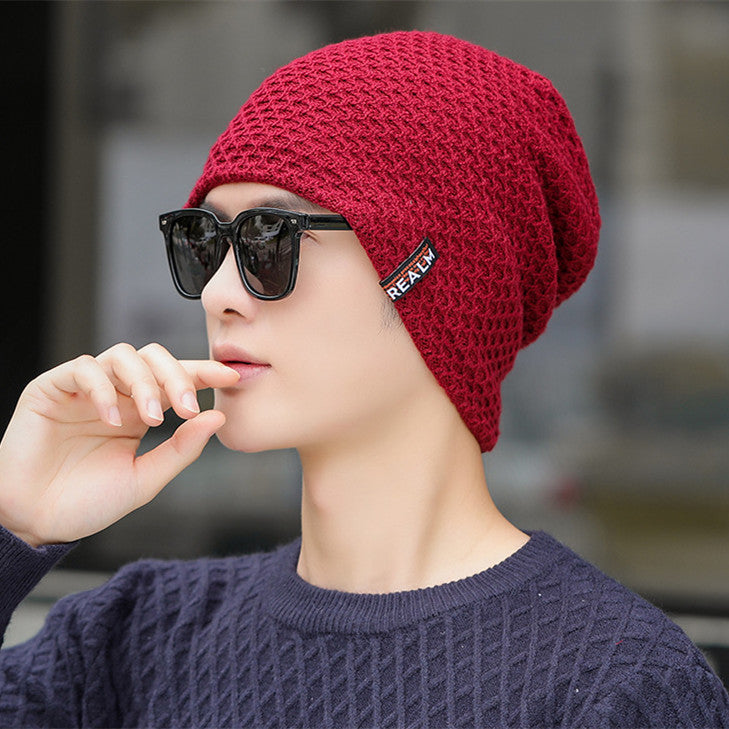 Men's Outdoor Cycling Warm Knitted Hat