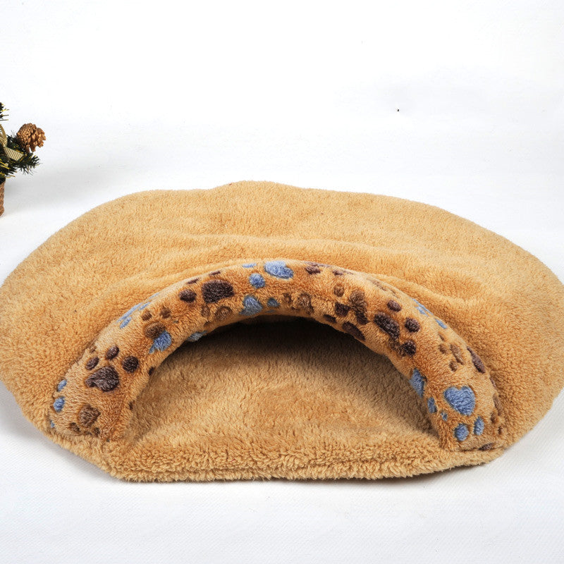 Pet winter plush nest