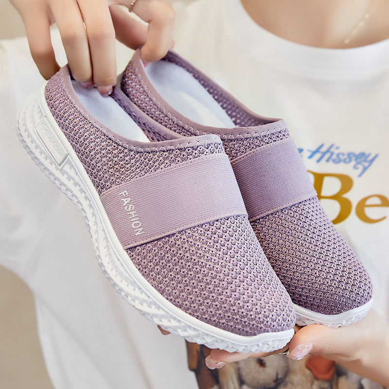 Breathable Half Slippers Pumps Casual