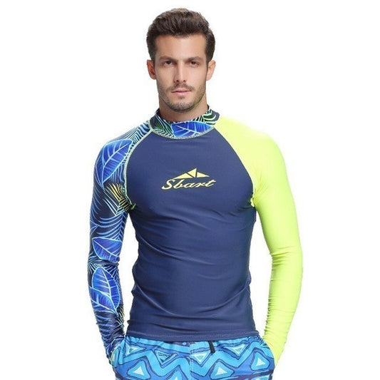 Men's Wetsuit Long-sleeved Sunscreen Swimsuit