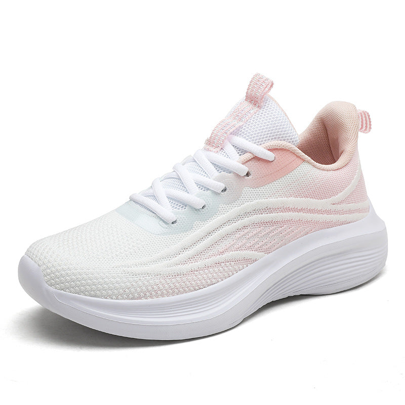 Breathable Soft Bottom Lightweight Shock Absorption Sneaker Lovers Shoes