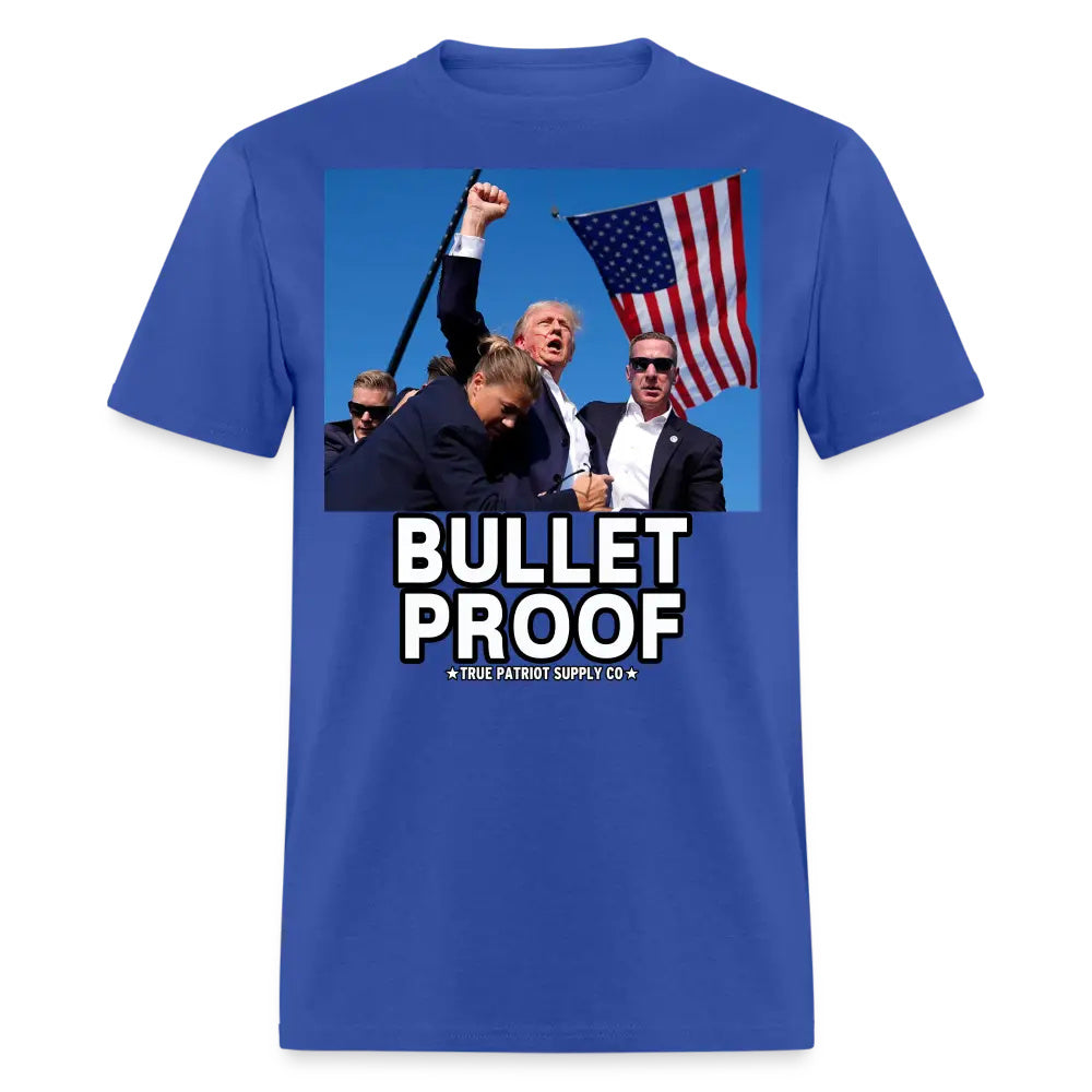 Trump Shot Assassination Attempt Bullet Proof Fist Raised Unisex Classic T-Shirt