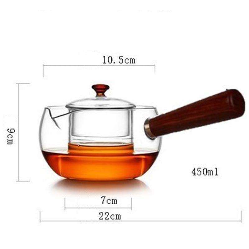 Heat-resistant Glass Tea Set Teapot