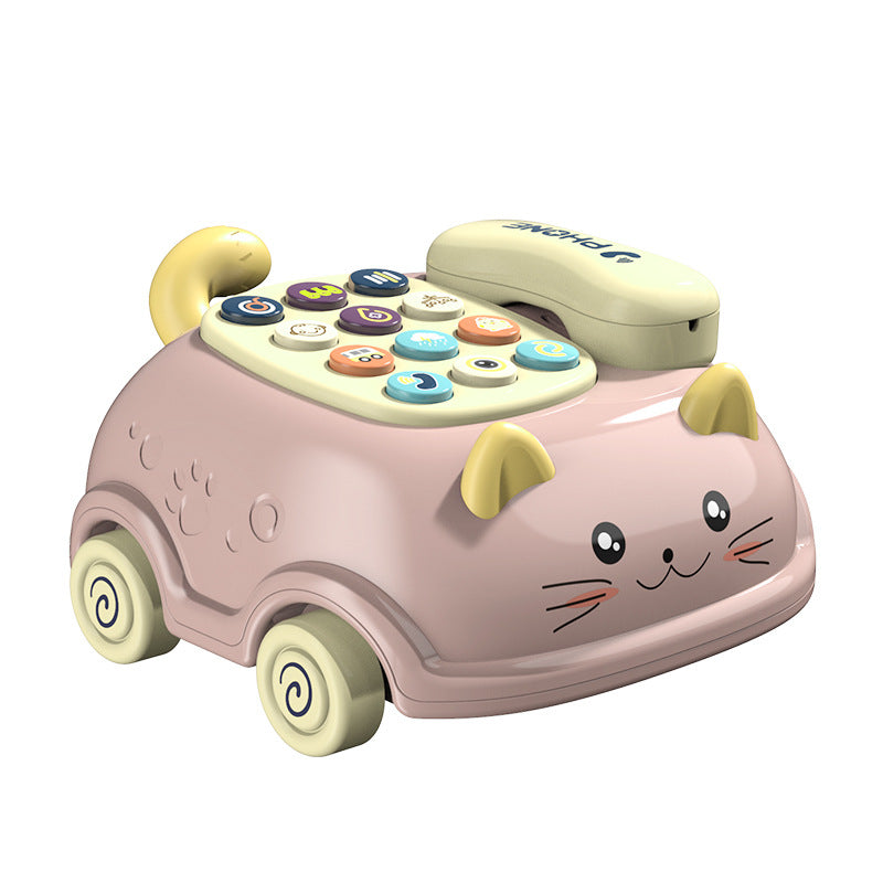 Cat Baby Mobile Phone Educational Toy