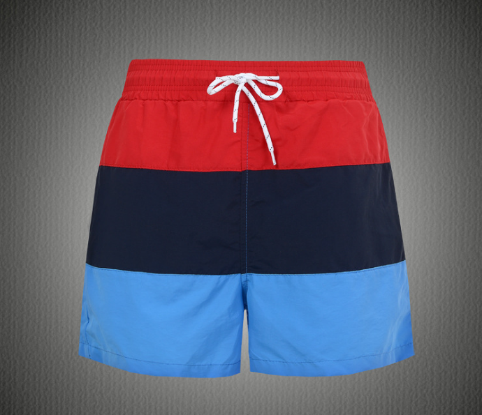 Color matching casual shorts