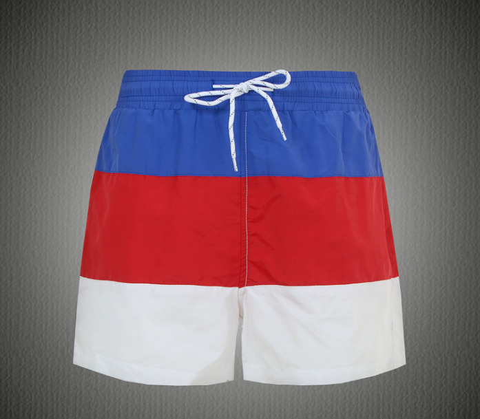 Color matching casual shorts