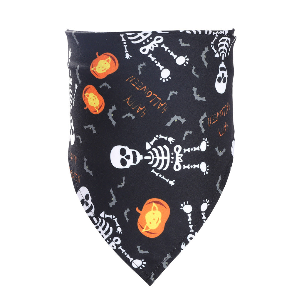 Halloween Pet Saliva Towel