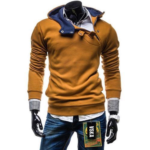 Men's Hooded Pullover Sweater