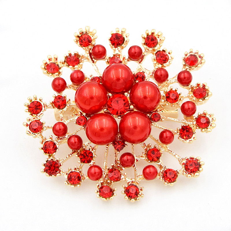 Fashion Women Large Exquisite flower corsage