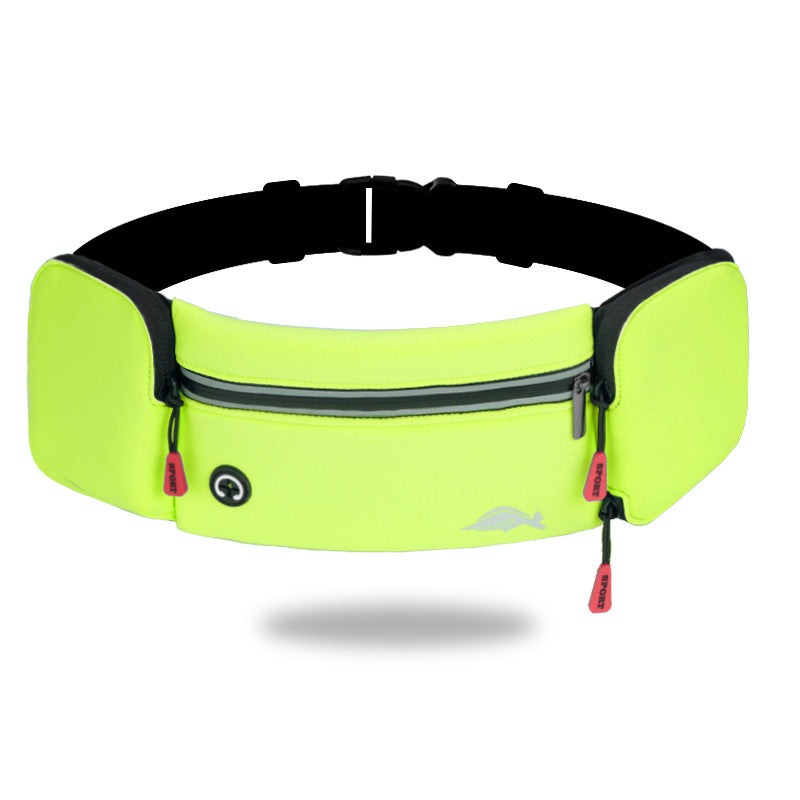 Waist Bag Sports Climbing Hiking Racing Gym Fitness Lightweight Unisex Belt Water Bottle Waist Pack