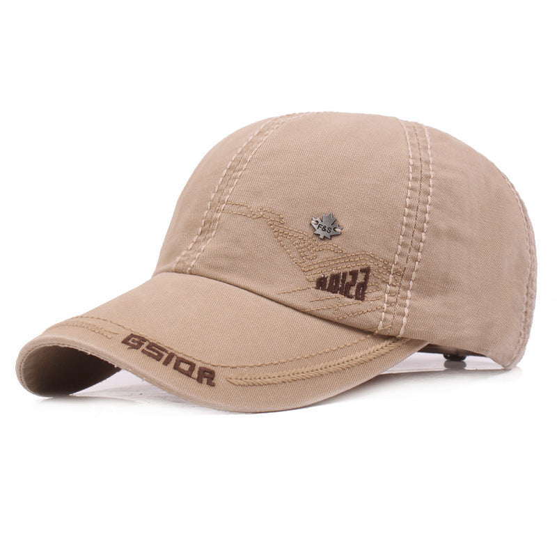 Cotton Baseball Cap Youth Sun Hat