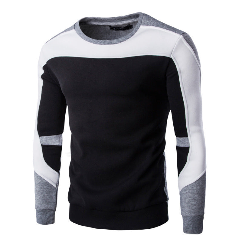 Men's Baseball Uniform Fashion Color Matching Sweater