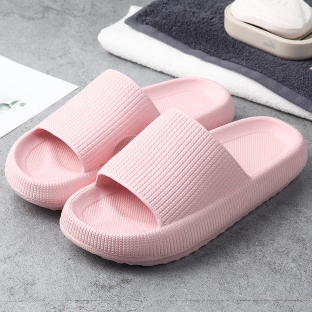 Ladies Platform Slippers Summer Beach Soft Sole