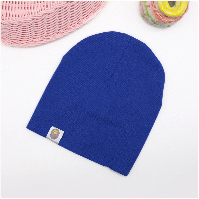 Cotton Knitted Thick Baby Hats Spring And Autumn Baby Hats