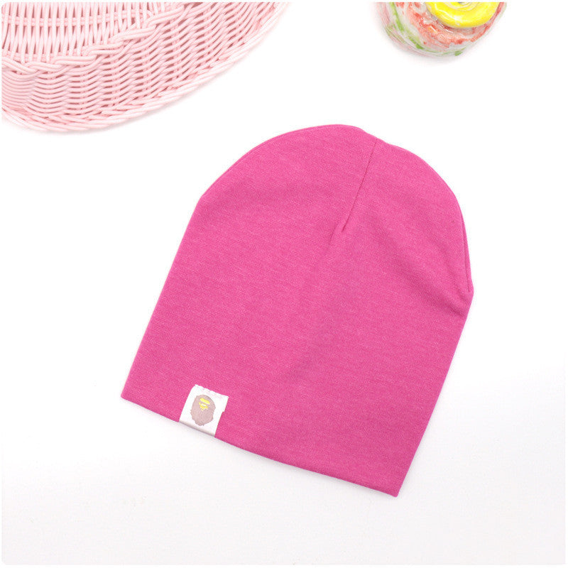 Cotton Knitted Thick Baby Hats Spring And Autumn Baby Hats