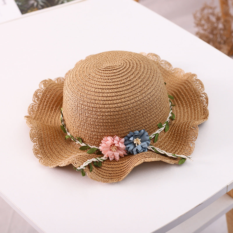 Parent-child Straw Hat, Straw Woven Bag, Sunshade