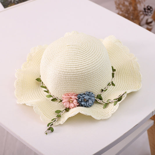 Parent-child Straw Hat, Straw Woven Bag, Sunshade